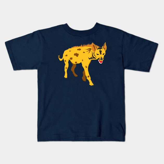 HAHA hyena Kids T-Shirt by riomarcos